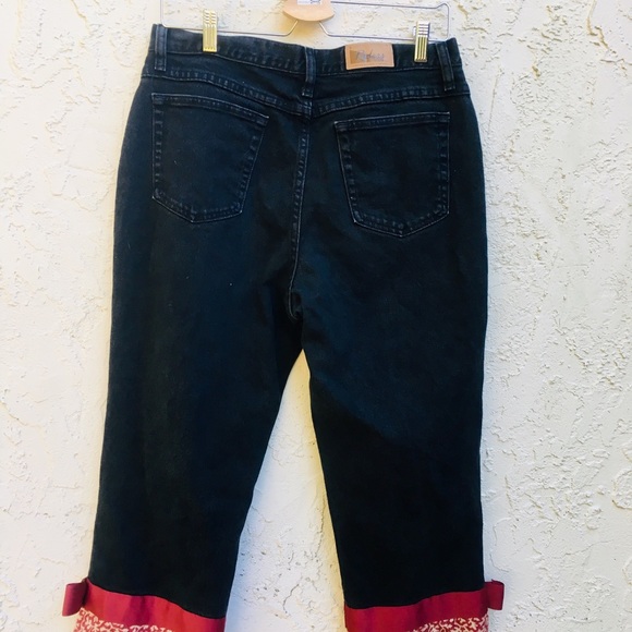 Riders Capri jeans.size 14.From art show.Custom - Picture 8 of 8